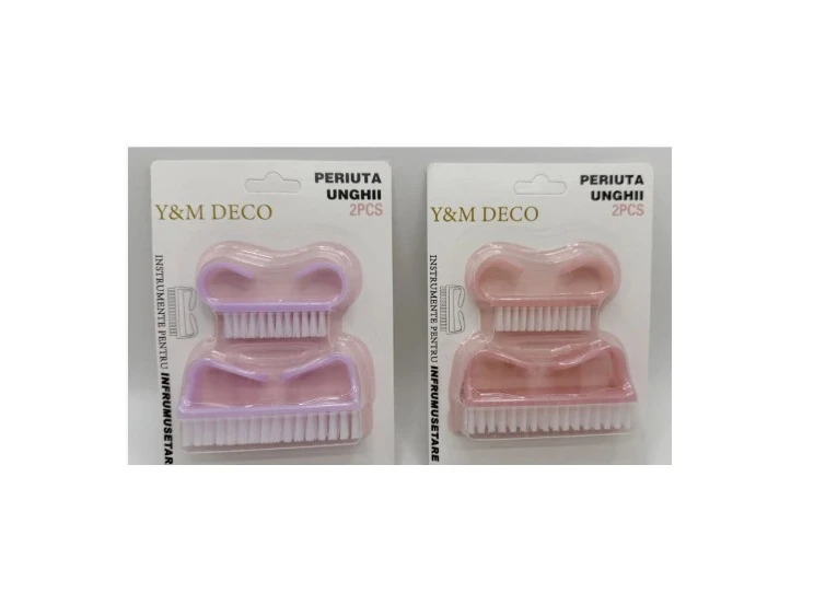 Periuta Unghii 2 Pcs, Pvc A-70559 WEI